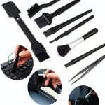Omixe Antistatic Lab Brushes Nylon Lightweight Cleaning Kit-0