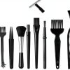 Abeillo Antistatic Lab Brushes Nylon Bristles Black Set-2