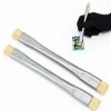 SUNGOOYUE Antistatic Lab Brushes Silver Metal Handle Nylon-1