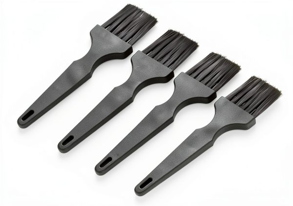 Uxcell Anti Static Brush Nylon Bristles PVC Handle-0