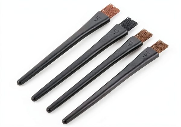 Uxcell Anti Static Brush Nylon Bristles PVC Handle-0