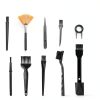 Hodyludy Antistatic Lab Brushes Plastic Handle Black-6