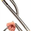 SUNGOOYUE Antistatic Lab Brushes Silver Metal Handle Nylon-6