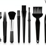 Abeillo Antistatic Lab Brushes Nylon Bristles Black Set-0