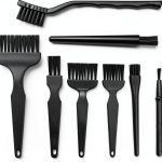 COHK Antistatic Lab Brushes Black Reusable ESD Cleaning-0