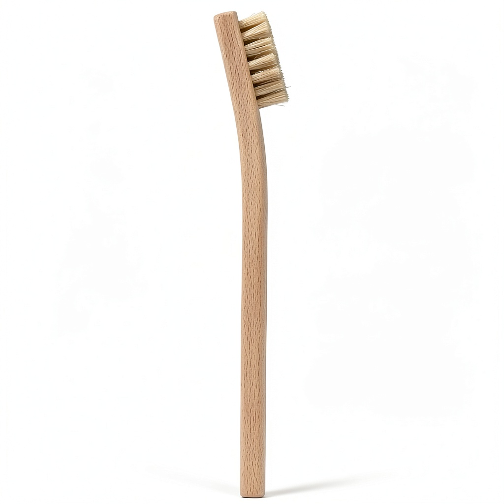 MG Chemicals acid brush with horse hair bristles and wood handle