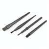 HARFINGTON Antistatic Brush Black Plastic Handle Durable-3