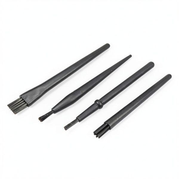HARFINGTON Antistatic Brush Black Plastic Handle Durable-3