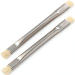 SUNGOOYUE Antistatic Lab Brushes Silver Metal Handle Nylon-0