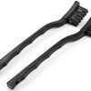 Antistatic Lab Brush uxcell Black PVC Handle Durable Nylon-0