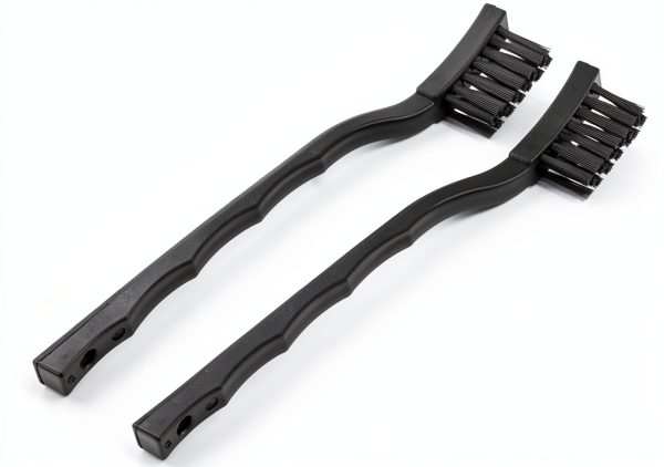 Antistatic Lab Brush uxcell Black PVC Handle Durable Nylon-0