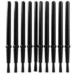 HARFINGTON Antistatic Brush Black Plastic Handle Durable-0