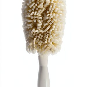 Brushtech Antistatic Lab Brush White Plastic Handle-0