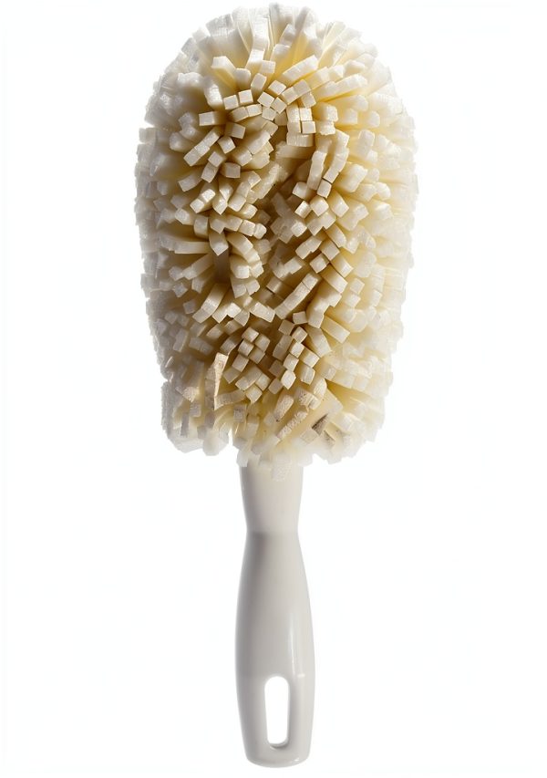 Brushtech Antistatic Lab Brush White Plastic Handle-0