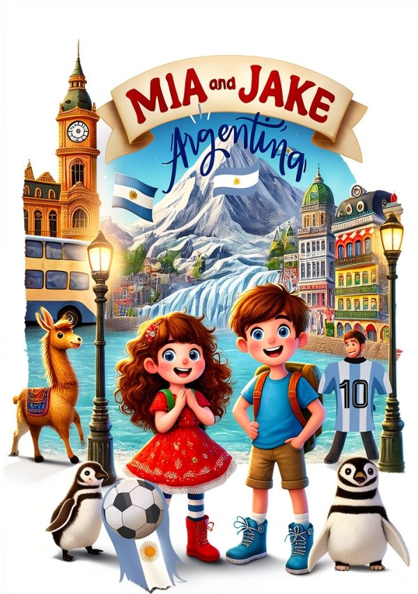 Fun Kids Travel Adventure Book Mia and Jake Series Book 6-0