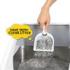 Stainless Steel Cat Litter Box AIPERRO 2 Pack XL Dark Gray-6