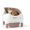 Self Cleaning Litter Box, Automatic Cat Litter Box with APP Control, Odor-Free Waste Disposal Includes Trash Bags, Large Waste Bin, Open-Top, for Multiple Cats-1