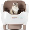 Self Cleaning Litter Box, Automatic Cat Litter Box with APP Control, Odor-Free Waste Disposal Includes Trash Bags, Large Waste Bin, Open-Top, for Multiple Cats-0
