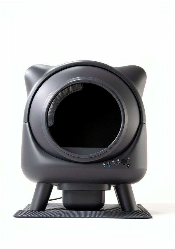 Self Cleaning Litter Box FEELNEEDY Automatic 65L Cat Box Odor Control-7