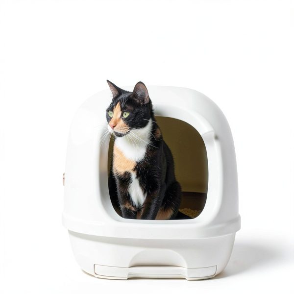 Purina Tidy Cats Breeze Covered Cat Litter Box System Kit with Pellet Cat Litter, Hooded Litter Box, and Litter Box Pads-6
