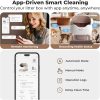 Self Cleaning Litter Box, Automatic Cat Litter Box with APP Control, Odor-Free Waste Disposal Includes Trash Bags, Large Waste Bin, Open-Top, for Multiple Cats-4