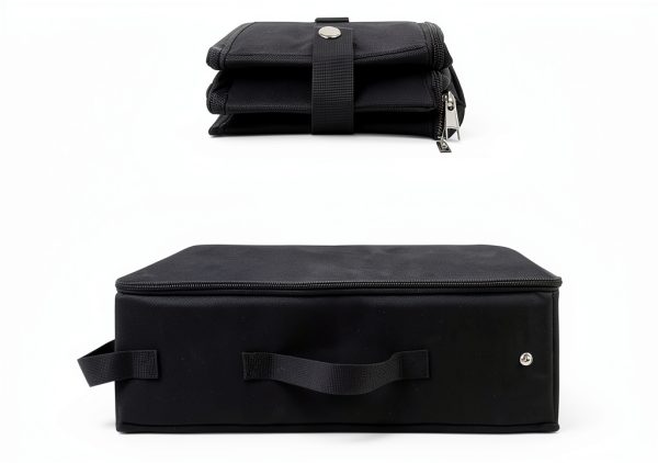 Portable Cat Travel Litter Box SDYQD Waterproof No-Leak 16x12.6-2