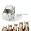 Automatic Cat Litter Box Self Cleaning - APP Control, Open-Style Design, Smart Health Monitor, Suitable for Medium Cats and Kittens, Safe Anti-Pinch, Quiet, A Lifelong Companion - Grey-1