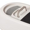 Amazon Basics No-Mess Hooded Cat Litter Box, Multicolor, 21x16x15 in-3