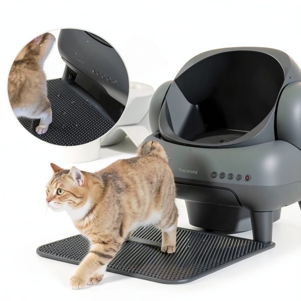 Neakasa M1 Plus Open-Top Self Cleaning Cat Litter Box, Automatic Cat Litter Box with APP Control, Odor-Free Waste Disposal Includes Trash Bags-1
