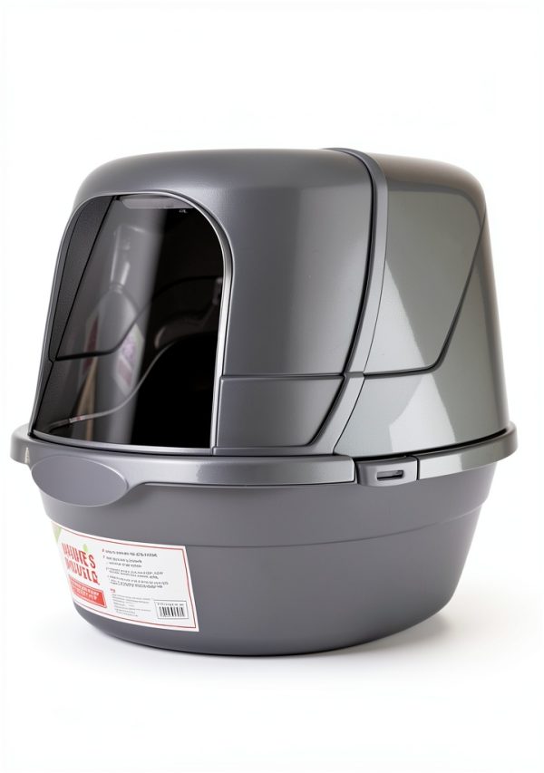 Nature’s Miracle Hooded Flip Top Litter Box for Cats, With Built-In Odor Control Charcoal Filter-2