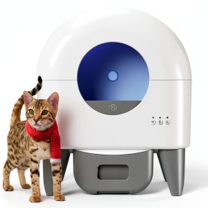 Automatic Litter Box Fumoi Self-Cleaning Large Capacity Grey M4-0