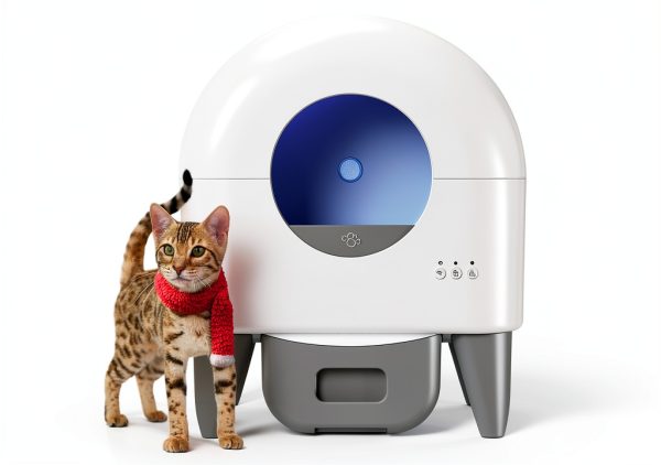 Automatic Litter Box Fumoi Self-Cleaning Large Capacity Grey M4-0