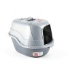 Nature’s Miracle Hooded Flip Top Litter Box for Cats, With Built-In Odor Control Charcoal Filter-6